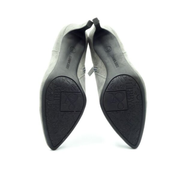 NEW Sam & Libby Suede Ankle Boots- Gray (Size 7) - Picture 6 of 6